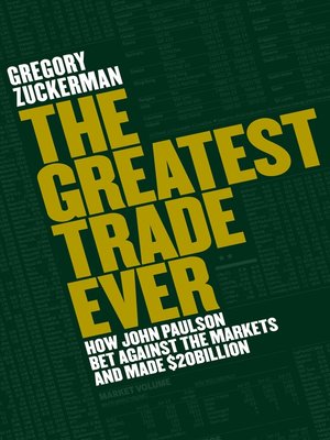 cover image of The Greatest Trade Ever